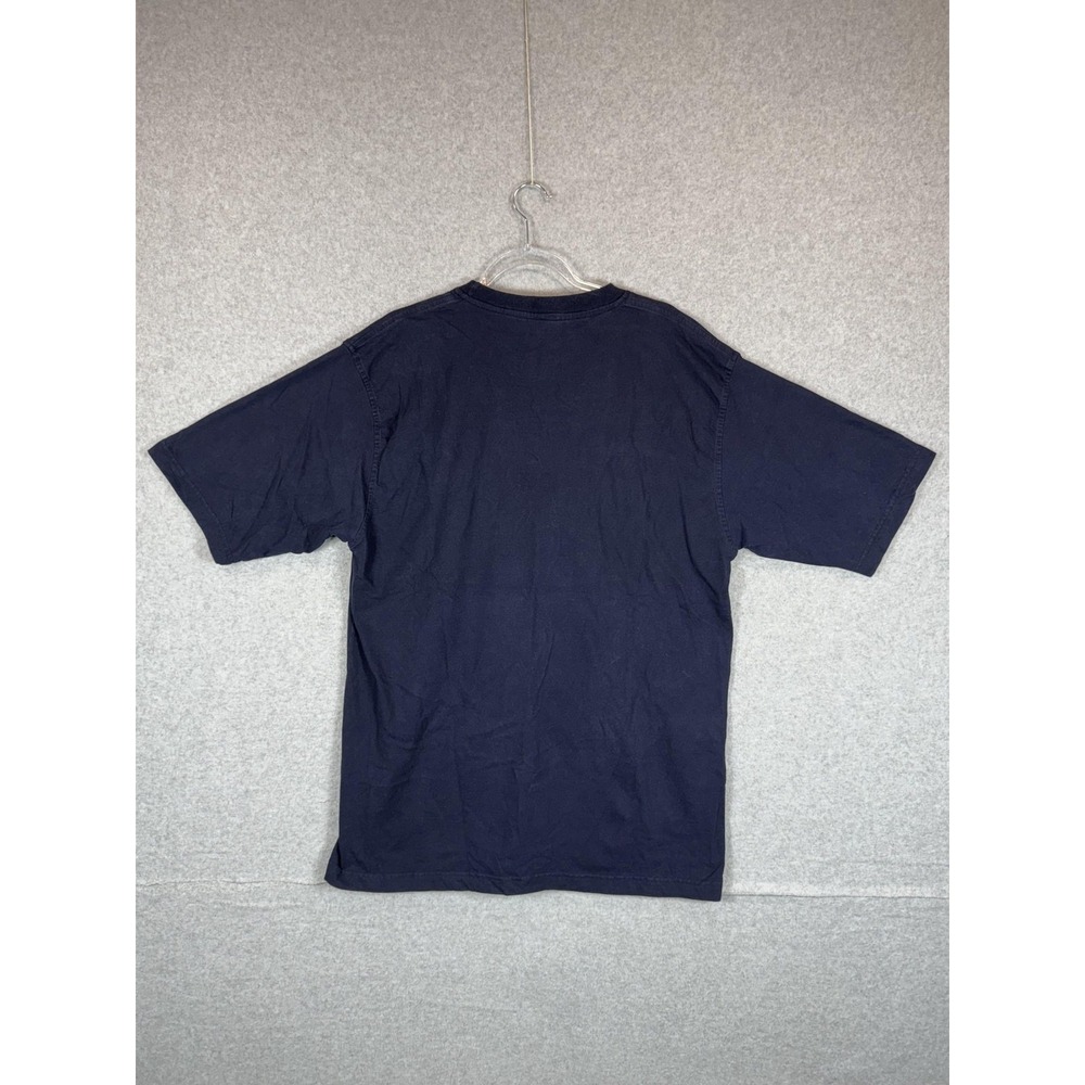 US Polo Assn Shirt Mens 2XL Navy Blue 1890 Embroidered Flag Graphic Cotton Tee - Picture 4 of 9